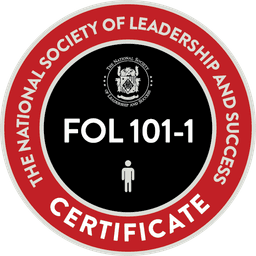 Badge from NSLS Honor Society