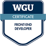 Badge from Western Governors University